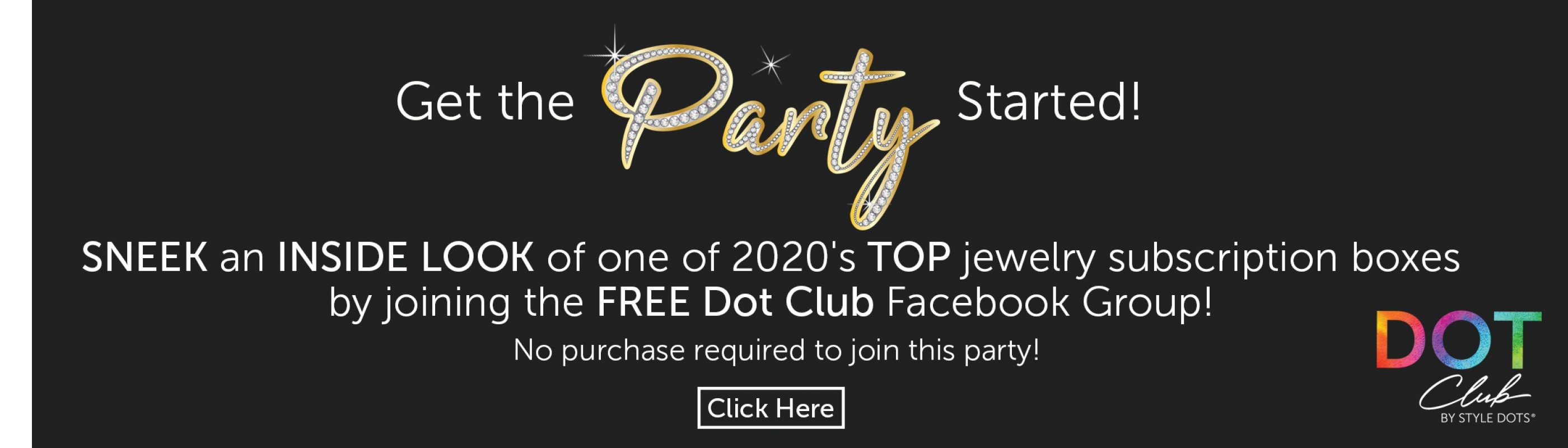 Join the Dot Club Facebook Party