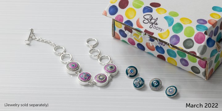 March 2022 Jewelry Subscription Club by Style Dots